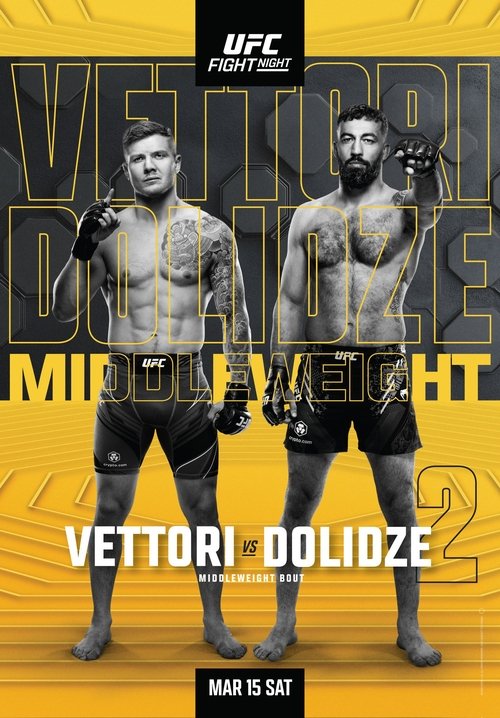 Movie poster for UFC Fight Night 254: Vettori vs. Dolidze 2 (2025)