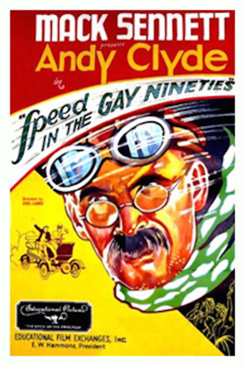 Movie poster for Speed in the Gay Nineties (1932)