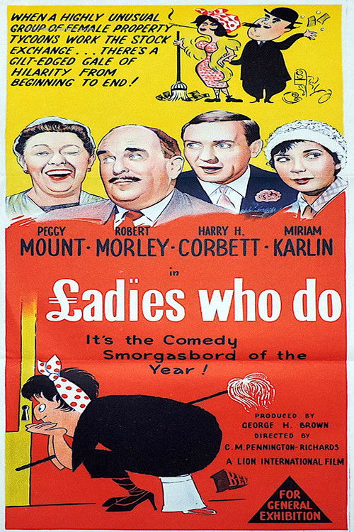 Movie poster for Ladies Who Do (1963)