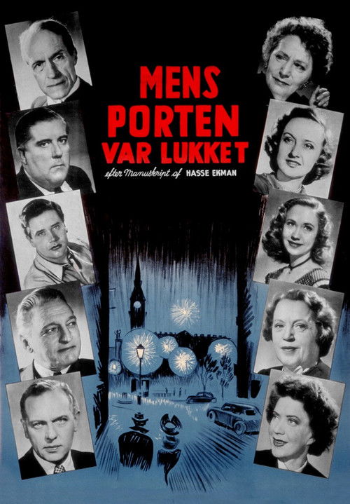 Movie poster for While the Gate was Locked (1948)