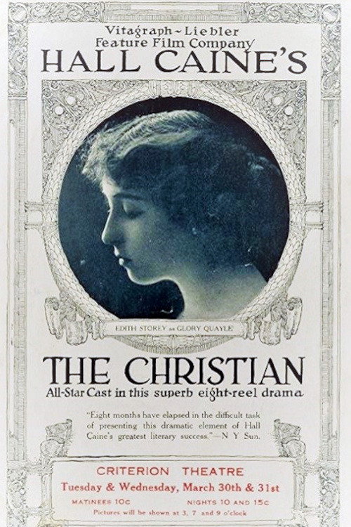 Movie poster for The Christian (1914)