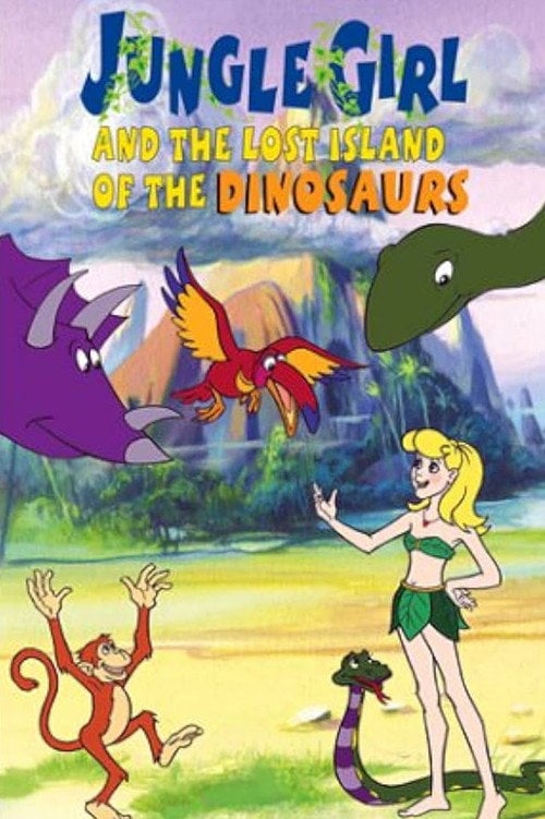 Movie poster for Jungle Girl and the Lost Island of Dinosaurs (2002)