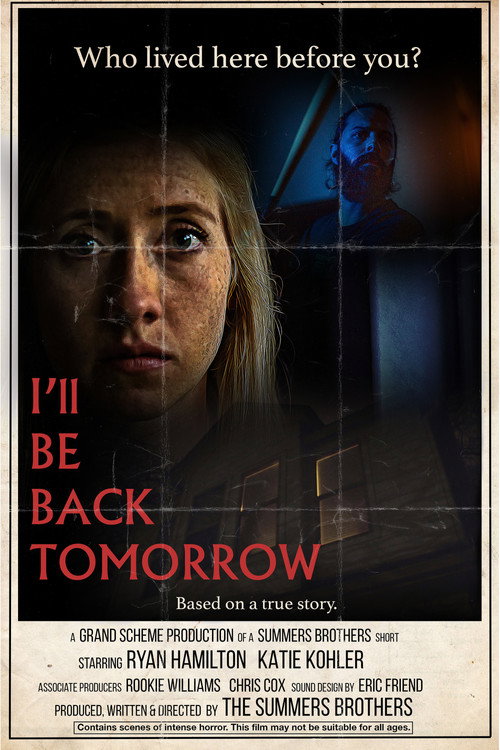 Movie poster for I'll Be Back Tomorrow (2020)