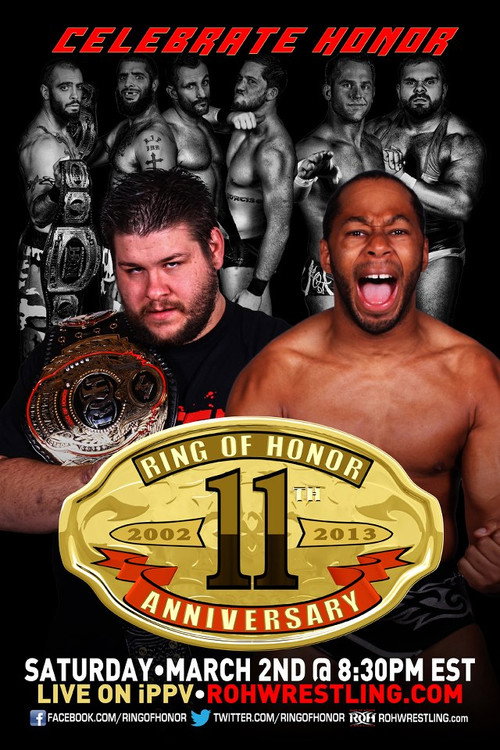 Movie poster for ROH: 11th Anniversary (2013)