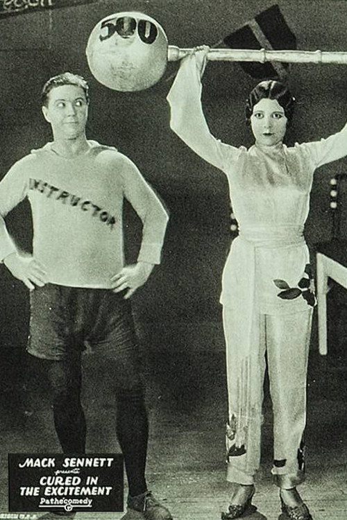 Movie poster for Cured in the Excitement (1927)