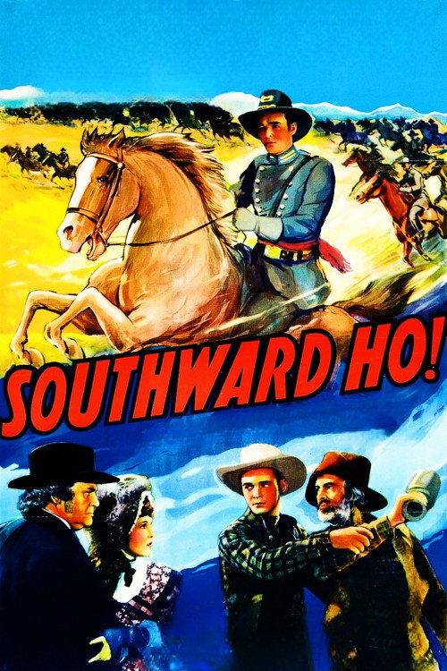 Movie poster for Southward Ho! (1939)