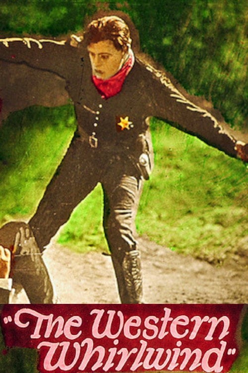 Movie poster for The Western Whirlwind (1927)