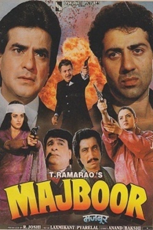 Movie poster for Majboor (1989)