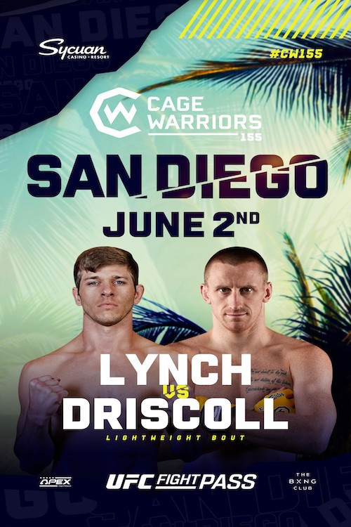 Movie poster for Cage Warriors 155: San Diego (2023)