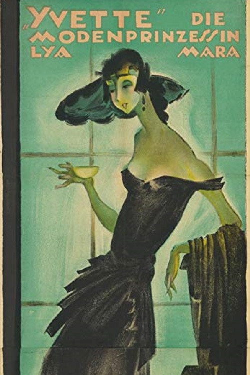 Movie poster for Yvette, die Modeprinzessin (1922)