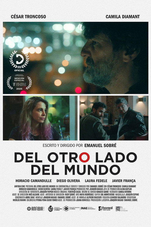 Movie poster for Del otro lado del mundo (2025)