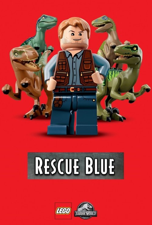 Movie poster for LEGO Jurassic World: Rescue Blue (2018)