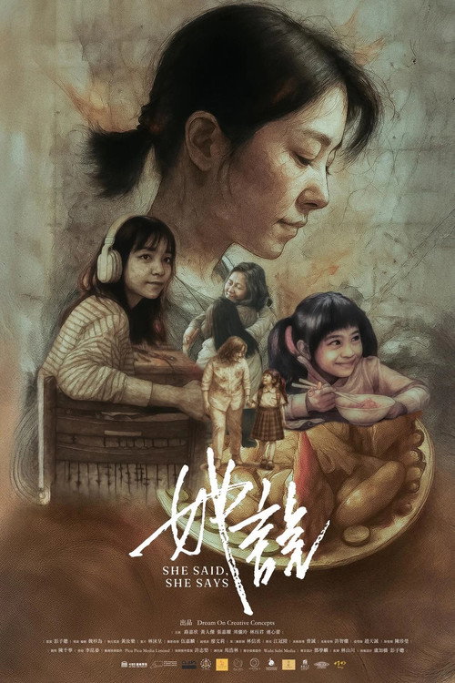 Movie poster for She Said, She Says (2026)