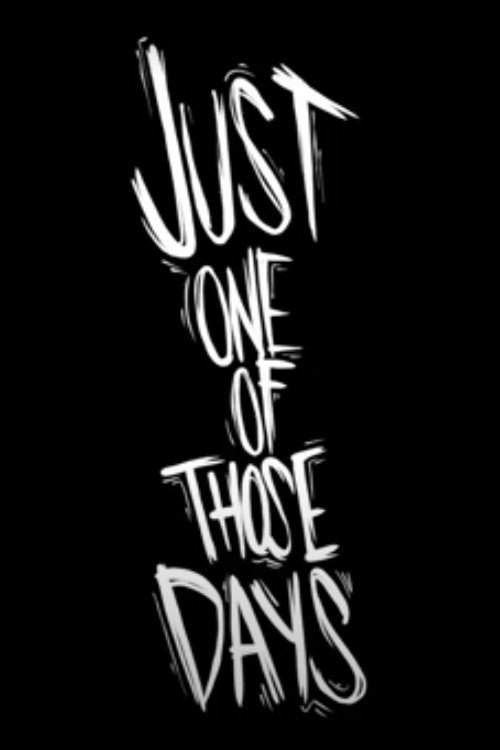 Movie poster for Just One of Those Days