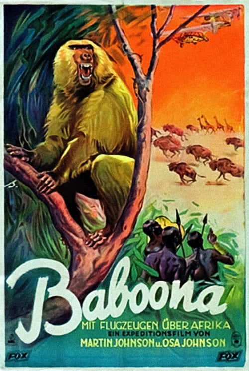 Movie poster for Baboona (1935)