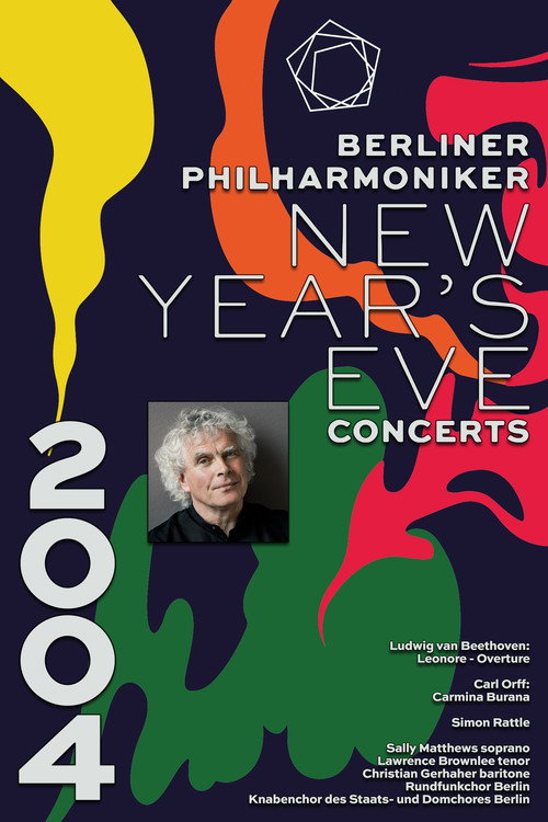Movie poster for The Berliner Philharmoniker’s New Year’s Eve Concert: 2004 (2004)