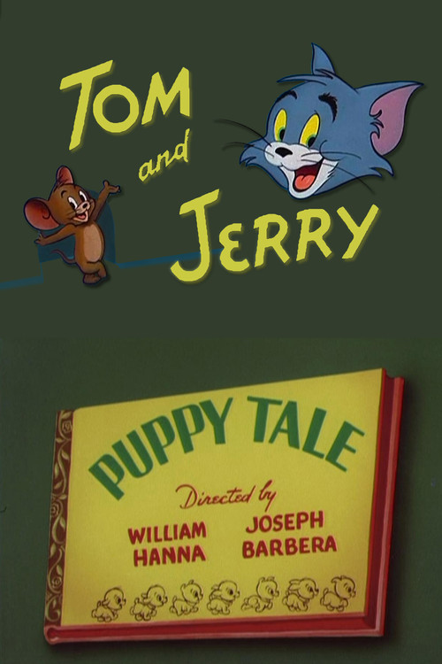 Movie poster for Puppy Tale (1954)
