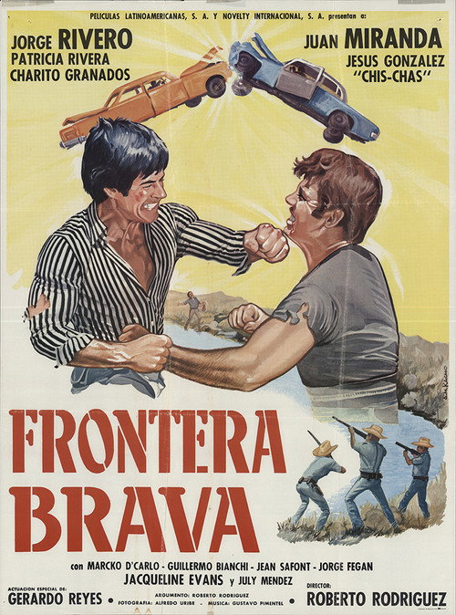 Movie poster for Frontera brava (1980)