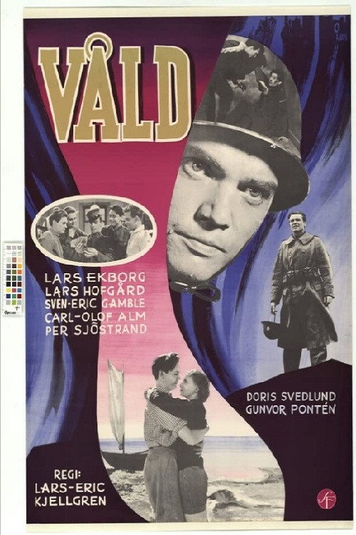 Movie poster for Våld (1955)