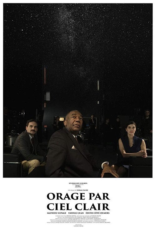 Movie poster for Orage par ciel clair (2018)