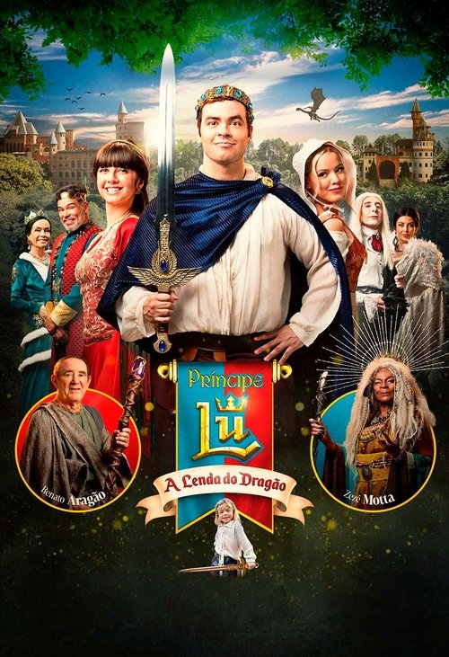 Movie poster for Príncipe Lu e a Lenda do Dragão (2024)