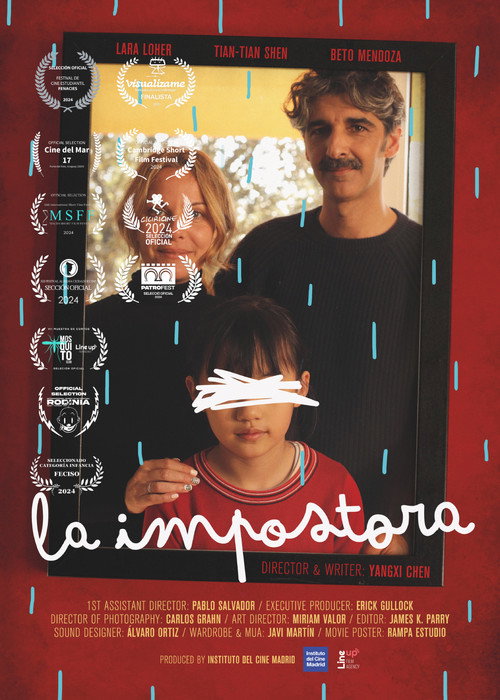 Movie poster for La impostora (2024)