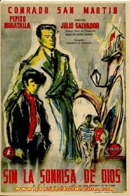 Movie poster for Sin la sonrisa de Dios (1955)