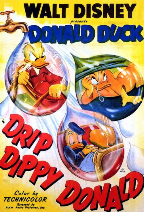 Movie poster for Drip Dippy Donald (1948)