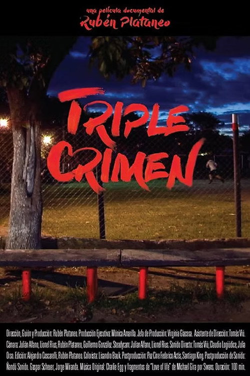 Movie poster for Triple Crime (2017)