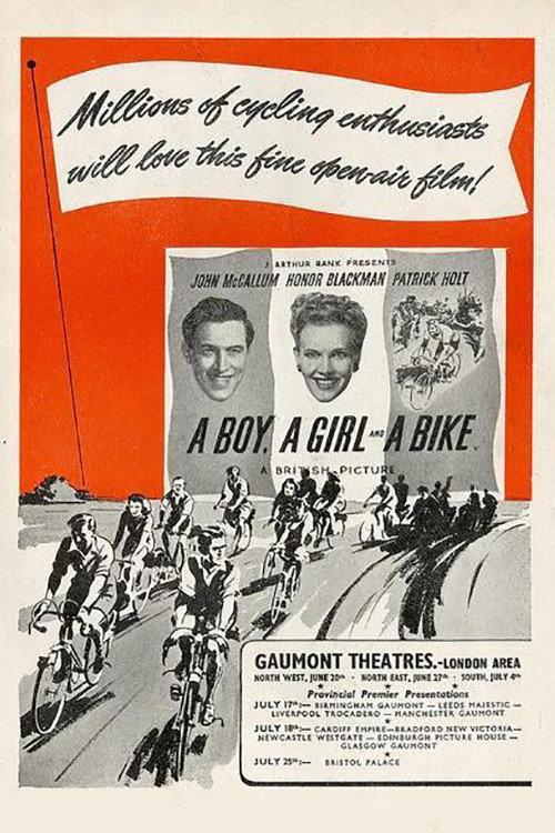 Movie poster for A Boy, a Girl and a Bike (1949)