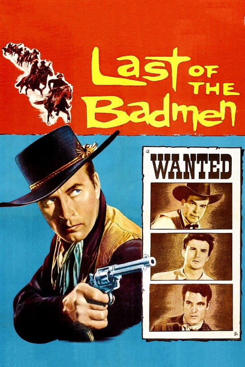 Movie poster for Last of the Badmen (1957)