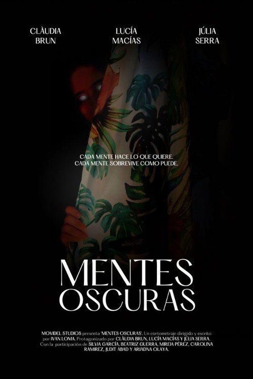 Movie poster for Mentes Oscuras (2022)