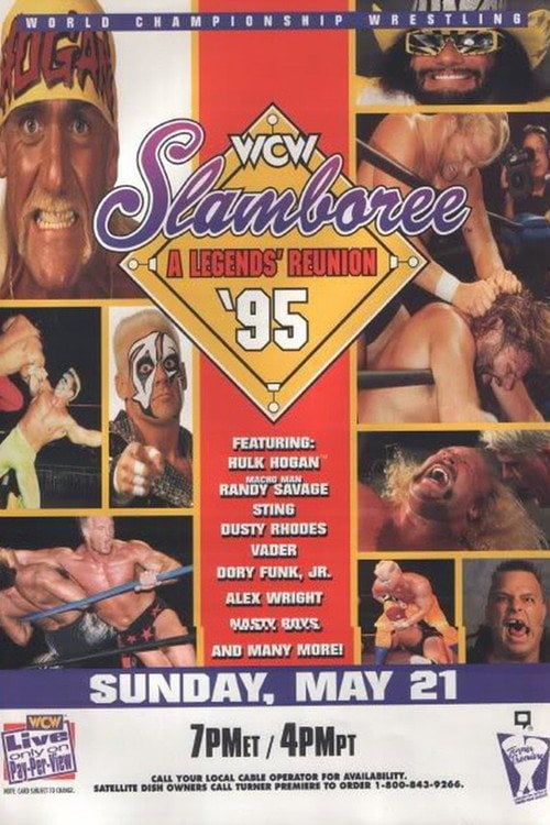 Movie poster for WCW Slamboree 1995 (1995)