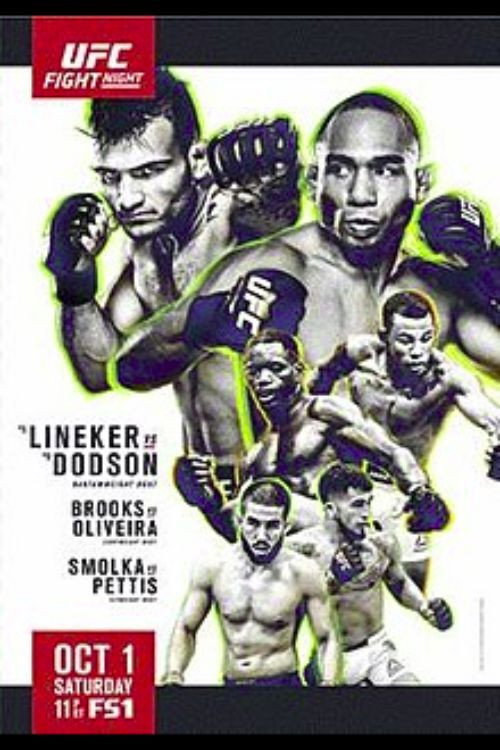 Movie poster for UFC Fight Night 96: Lineker vs. Dodson (2016)
