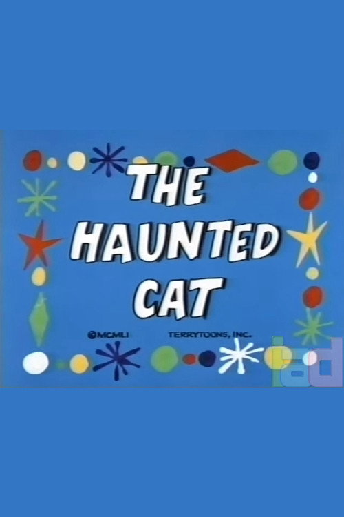 Movie poster for The Haunted Cat (1951)