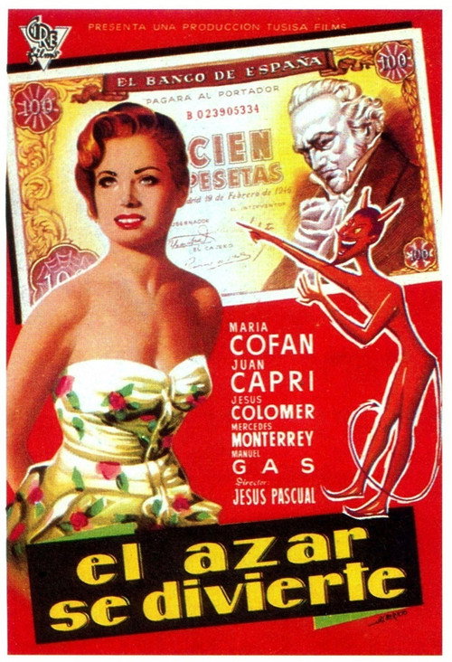 Movie poster for El azar se divierte (1958)