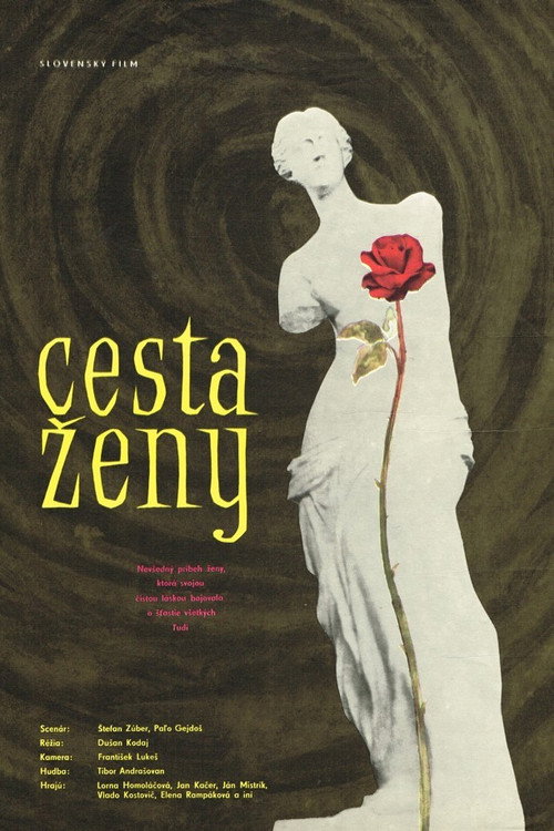 Movie poster for Cesta ženy (1975)