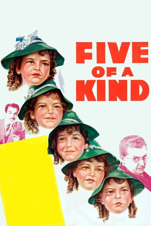 Movie poster for Five of a Kind (1938)