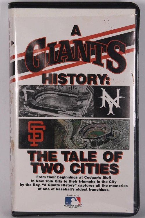 Movie poster for A Giants History: The Tale of Two Cities (1987)