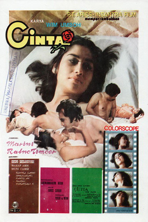 Movie poster for Cinta (1975)