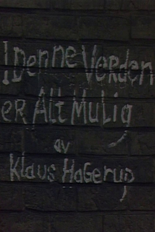 Movie poster for I denne verden er alt mulig (1983)