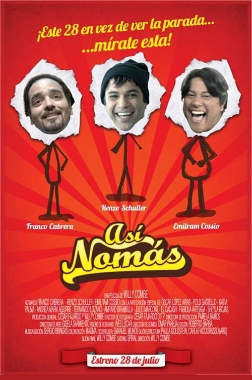 Movie poster for Así Nomas (2016)