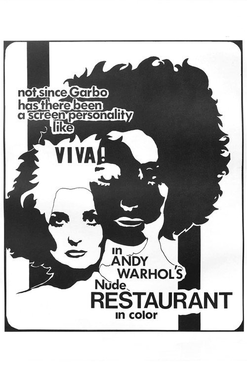 Movie poster for The Nude Restaurant (1967)