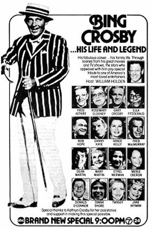 Movie poster for Bing Crosby: His Life and Legend (1978)