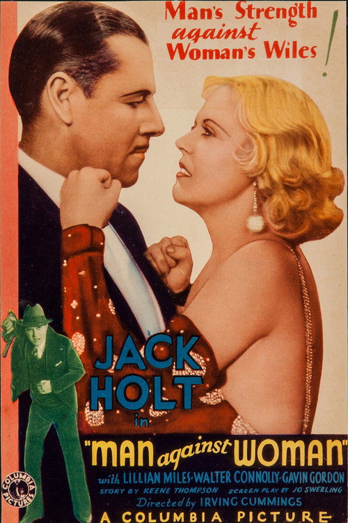 Movie poster for Man Against Woman (1932)