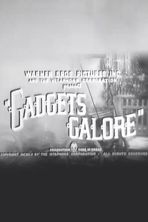 Movie poster for Gadgets Galore (1955)
