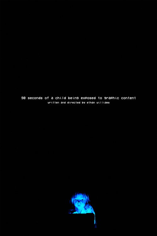 Movie poster for 90 Seconds of a Child Being Exposed to Graphic Content (2025)