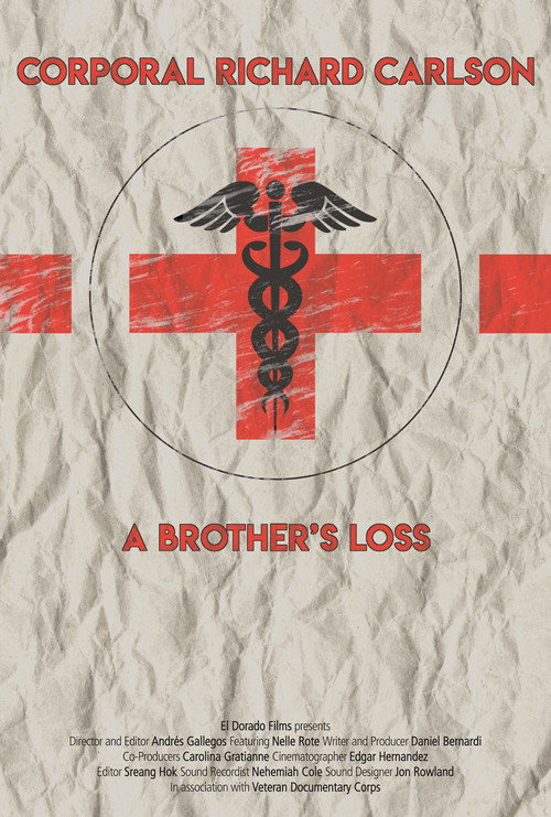 Movie poster for Cpl. Richard Carlson: A Brother's Loss (2017)