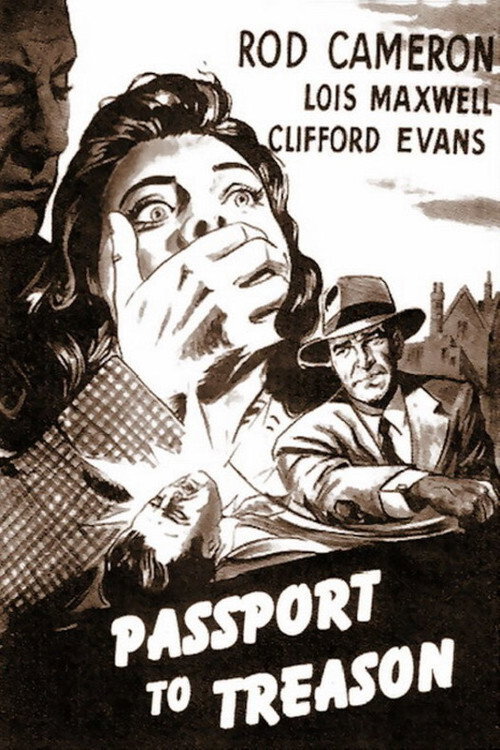 Movie poster for Passport to Treason (1956)