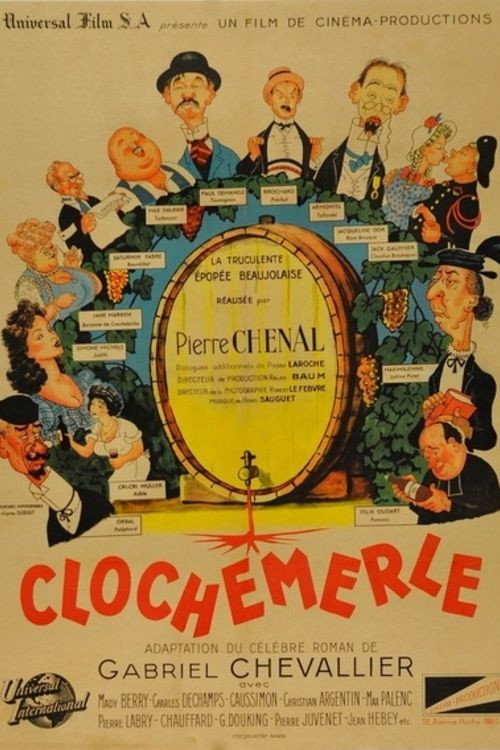 Movie poster for Scandals of Clochemerle (1948)